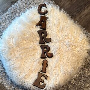 Wooden Letter Wall Decor